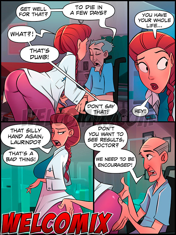 Doctor Jaqueline, a beautiful redhead - This is a Madhouse, Phisioteradick