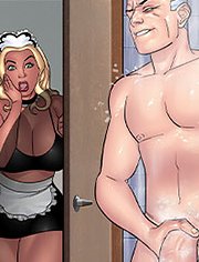 Pops, The Pervert Father-in-law, Cooling off the dick head * Look at the size of that thing, this grandpa is a freak