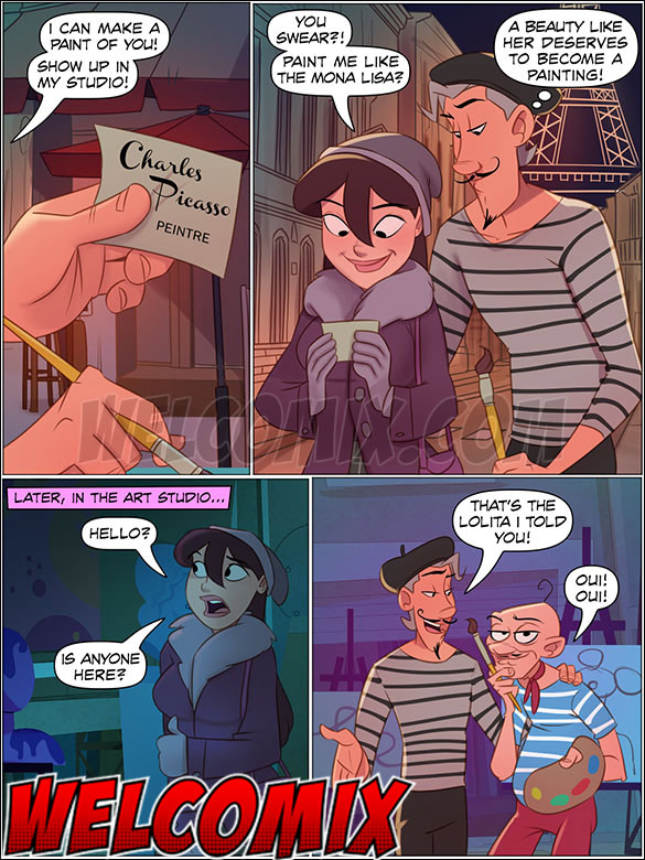 The 4 Naughties, Anna in Paris * Her first stop is Paris, the most romantic city in the world