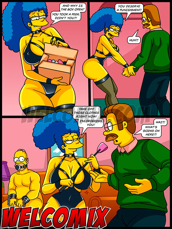 The Simptoons, Sadomasochistic Package * He opens the package and finds various sadomasochistic items